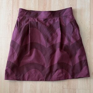 Marimekko Judy ISO Laine Maroon Skirt